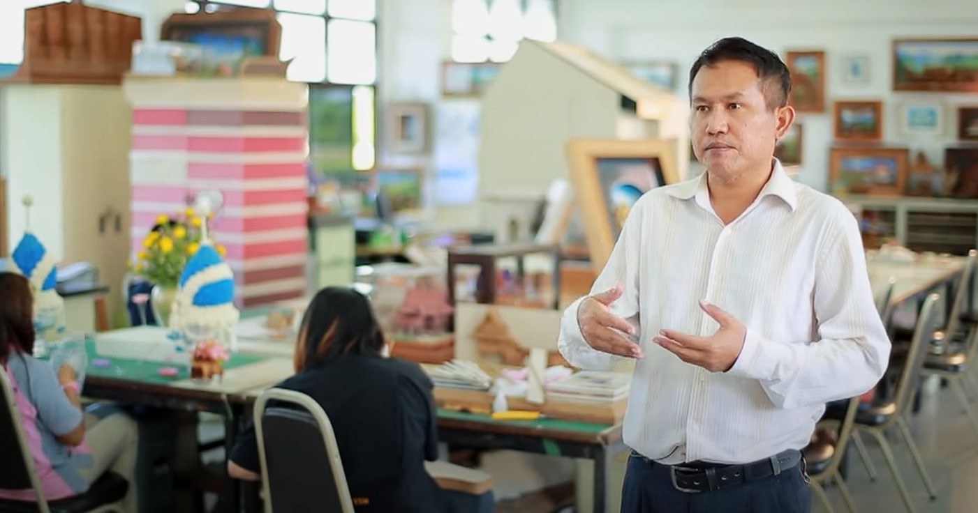 บ้านศิลปาชีพ ตอนที่20 แผนกช่างบ้านทรงไทยและช่างตุ๊กตาชาววัง On Air 5-12-58