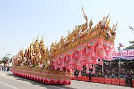 ยิ่งใหญ่อลังการ!!..งานบุญบั้งไฟเทศบาลตำบลเวียงคุก จุดถวายพยาแถนขอฝน